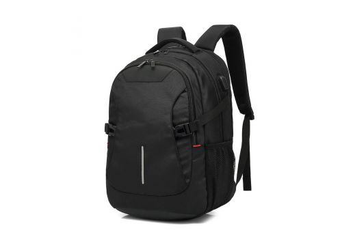 Global Notebook Backpack 15.6" with USB Outlet, image , 3 image