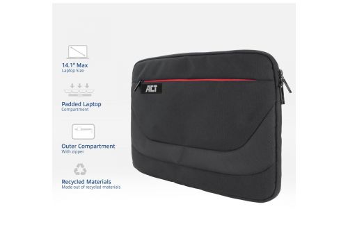 ACT Suburb 14.1" laptop case made from recycled plastic bottles, image , 2 image