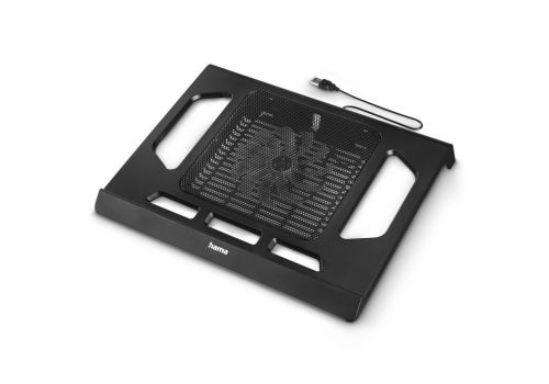 Hama "Black" Laptop Cooler, Quiet, up to 40 cm (15.6"), black, image , 2 image