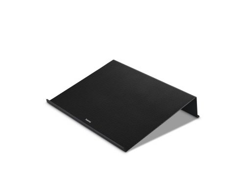 Hama "Carbon" Laptop Stand, up to 47 cm (18.4"), Carbon Look, black, image 