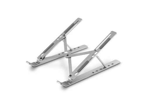 Hama "Aluminium" Laptop Stand, 6-stage Tilt, Folding, up to 40 cm (15.6"), silve, image , 4 image