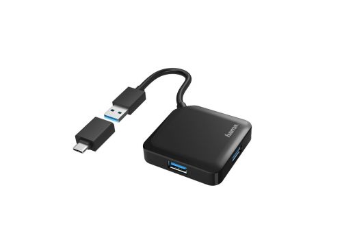 USB Hub, 4 Ports, HAMA-200116, image 