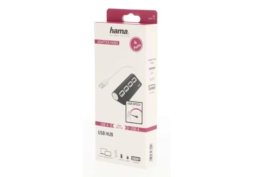 USB hub, 4 ports, HAMA-200119, image _ab__is.image_number.default