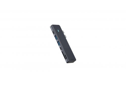 7-in-2 USB-C Multiport Adapter, RAPOO-11411, image , 3 image