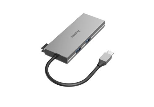 USB-C Hub, 6 Ports, 2 x USB-A, USB-C, HDMI, SD, microSD, image 