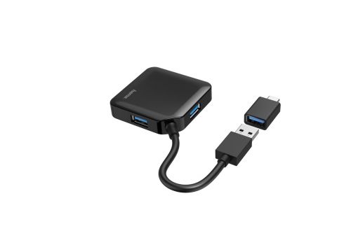 USB Hub, 4 Ports, HAMA-200116, image _ab__is.image_number.default