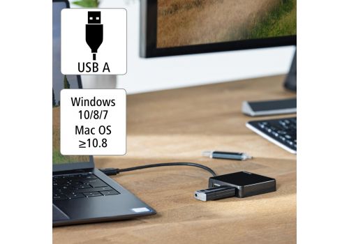 USB Hub, 4 Ports, HAMA-200121, image _ab__is.image_number.default