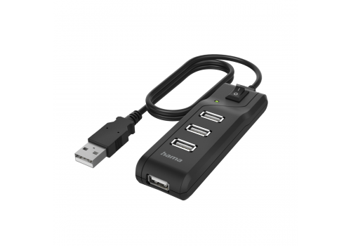 USB Hub, 4 Ports, HAMA-200118, image 