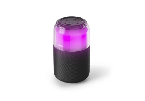 Hama "Can Speaker" Bluetooth® Loudspeaker, 4 LED Light Modes, 5W, black, image _ab__is.image_number.default