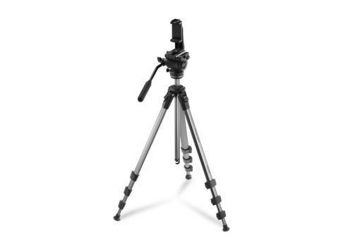 Hama “PRO Move 160 2D+” Tripod, Video Tripod for Camera and Mobile Phone, 160 cm, image 