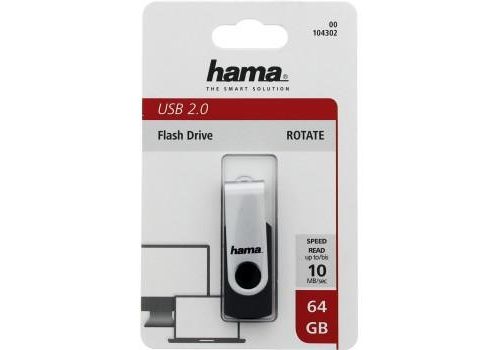 USB Flash Drive "Rotate", 64 GB, HAMA-104302, image _ab__is.image_number.default