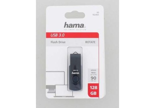 Hama "Rotate" USB Flash Drive, 128GB, HAMA-182465, image , 4 image