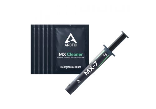Arctic MX-7 Thermal Compound 4gr with 6pcs MX Cleaner, image 