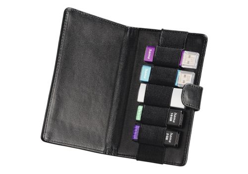 Hama "Vegas" USB Stick Case for 5 USB Sticks, black, image 
