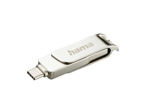 Hama "C-Rotate Pro" USB Stick, USB-C 3.1/3.0, 64GB, 70MB/s, 182490, image _ab__is.image_number.default