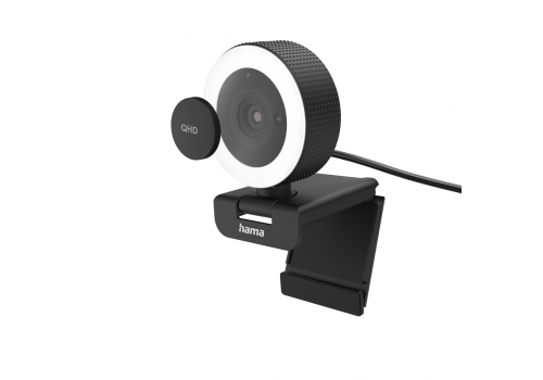 Hama Webcam with "C-850 Pro" Ring Light, 139989, image 