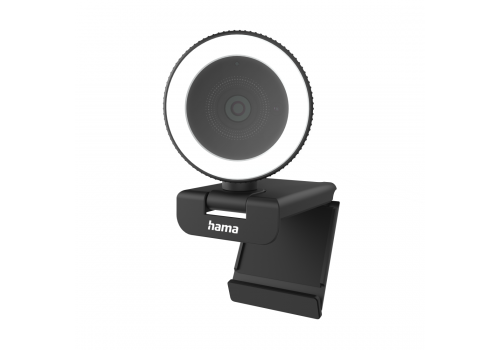 Hama Webcam with "C-850 Pro" Ring Light, 139989, image _ab__is.image_number.default