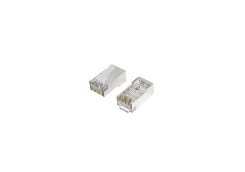 Hama Network Plug, CAT 6a, 10 Gbit/s, Shielded, 10 Pcs, image , 3 image