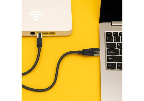 Hama Network Cable, CAT-8, 40 Gbit/s, S/FTP Shielded, 0.5 m, image , 3 image