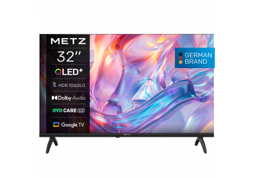 METZ TV 32" 32MQH7000Z HD Ready QLED+ Google TV, Клас E, image 