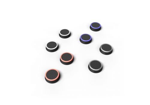 uRage "Colors" 8-in-1 Control Stick Attachments Set for Nintendo Switch, multi-co, image 