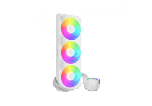 Arctic Liquid Freezer III Pro 420 A-RGB White, image , 2 image