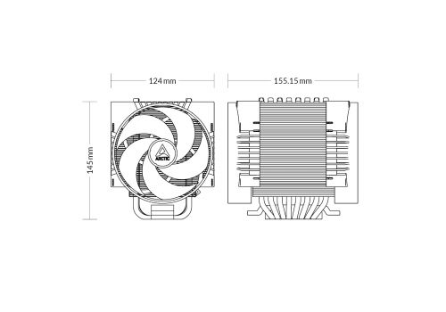 Arctic CPU Cooler - Freezer 4U-M, image _ab__is.image_number.default