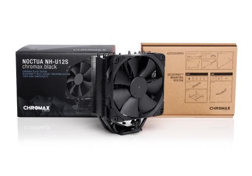 Noctua CPU Cooler NH-U12S chromax.black, image , 4 image