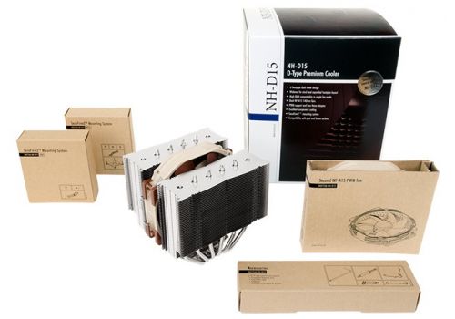 Noctua CPU Cooler NH-D15 LGA1700/1200/2066/AM4, image , 4 image