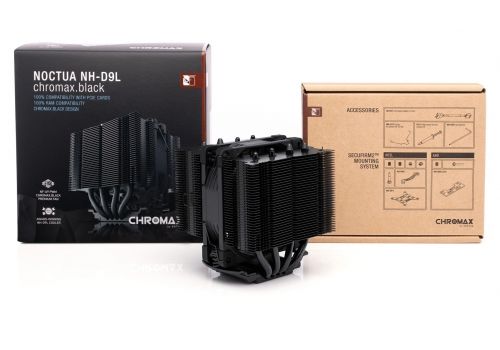Noctua CPU Cooler NH-D9L chromax.black - LGA1851/1700/1200/AM5, image , 4 image