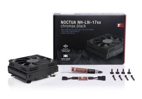 Noctua CPU Cooler NH-L9i-17xx CHROMAX.BLACK, image , 4 image