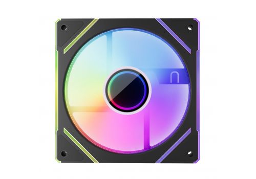1stPlayer Fan 120mm FC7R - Infinity Mirror ARGB, REVERSE - Black, image _ab__is.image_number.default