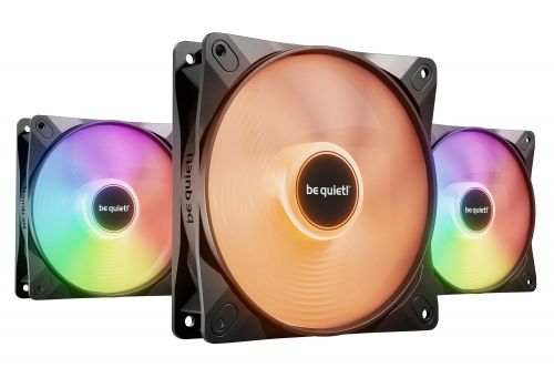 be quiet! Fan Pack 3-in-1 3 x 120mm - LIGHT WINGS LX 120mm PWM high-speed Triple-Pack, image 