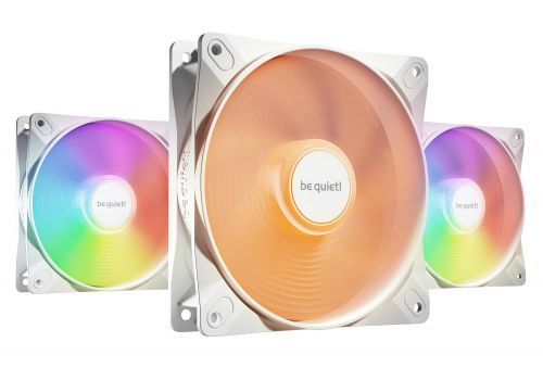 be quiet! Fan Pack 3-in-1 3 x 120mm - LIGHT WINGS LX 120mm PWM high-speed White Triple-Pack, image 