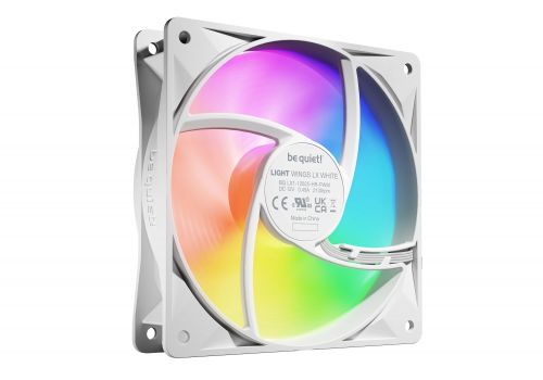 be quiet! Fan Pack 3-in-1 3 x 120mm - LIGHT WINGS LX 120mm PWM high-speed White Triple-Pack, image , 2 image