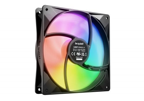 be quiet! Fan 140mm - LIGHT WINGS LX 140mm PWM high-speed, image , 4 image