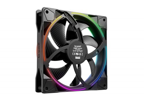 be quiet! Fan 140mm - LIGHT WINGS 140mm PWM Reverse Black, image _ab__is.image_number.default