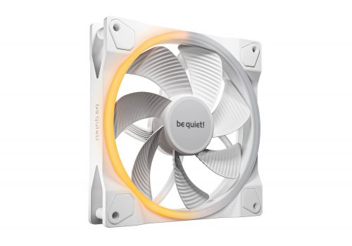 be quiet! Fan 140mm - LIGHT WINGS 140mm PWM Reverse White, image 