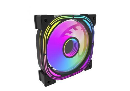 Darkflash Fan 120mm Infinity 24R Pro - Infinity Mirror, ARGB, Reverse - Black, image 
