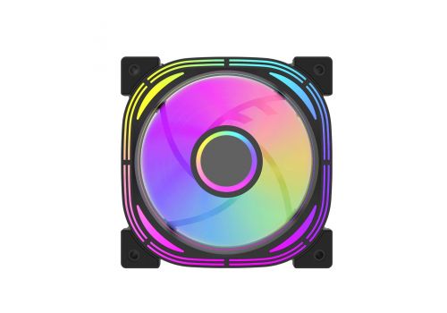 Darkflash Fan 120mm Infinity 24R Pro - Infinity Mirror, ARGB, Reverse - Black, image _ab__is.image_number.default