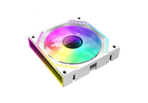 Gamemax Fan Pack 3-in-1 3x120mm - FN12A-S3I White, Daisy-Chain, Addressable RGB, image _ab__is.image_number.default