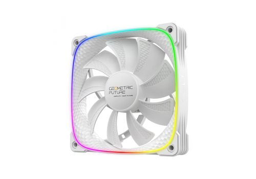 Geometric Future Squama 2503R, REVERSE Fan, 120mm, ARGB, White, image _ab__is.image_number.default
