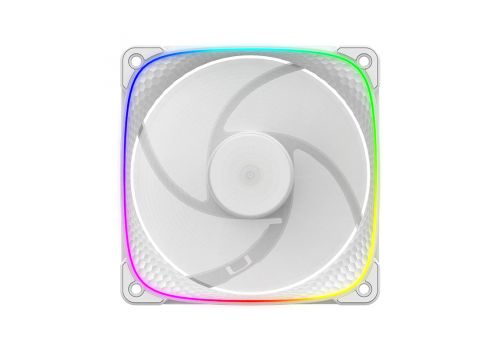 Geometric Future Squama 2503R, REVERSE Fan, 120mm, ARGB, White, image _ab__is.image_number.default