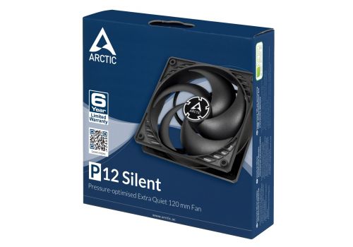 Arctic Fan 120mm P12 Silent black/black - ACFAN00130A, image , 5 image