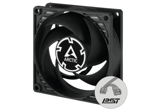 Arctic Fan 80mm P8 PWM PST - black/black - 200-3000rpm, image 