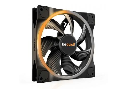 be quiet! LIGHT WINGS 140mm PWM, 4-pin, Fan speed: 1500RPM, ARGB, 23.3 db(A), 3 years warranty, image 