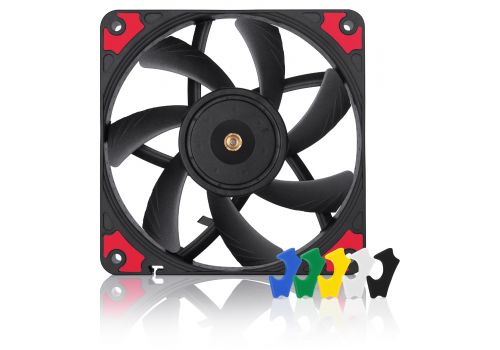 Noctua Fan 120x120x15mm NF-A12x15 PWM chromax.black.swap, image 
