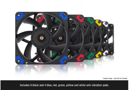 Noctua Fan 120x120x15mm NF-A12x15 PWM chromax.black.swap, image , 3 image