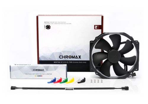 Noctua Fan 150mm NF-A15 HS-PWM Chromax.black.swap, image , 3 image