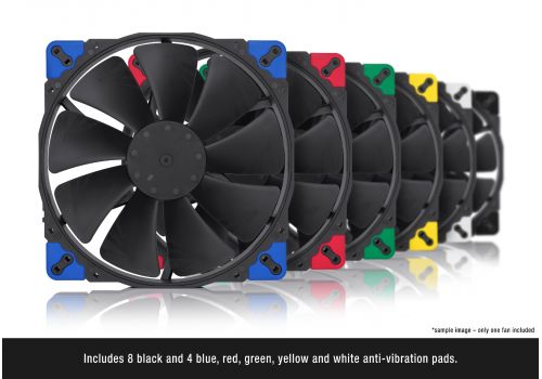 Noctua Fan 200x200x30mm NF-A20 PWM chromax.black.swap, image , 3 image